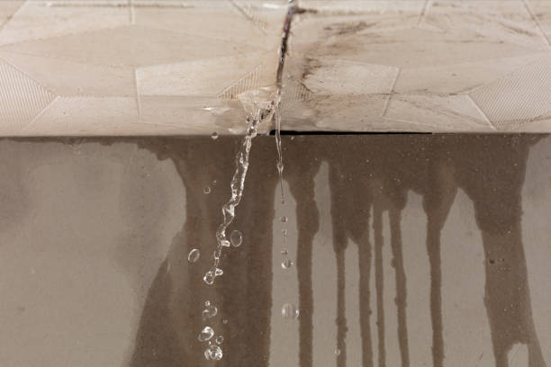 Professional Flood Damage Cleanup technician working in Mount Airy, NC